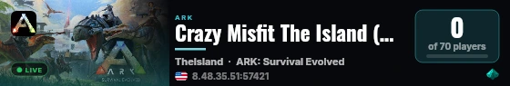 Crazy Misfit The Island (Private) - (v358.24) live status badge