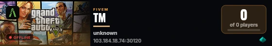 TM live status badge