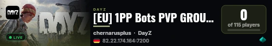 [EU] 1PP Bots PVP GROUPS LOOT++ HIGH FPS live status badge