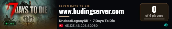 www.budingserver.com live status badge