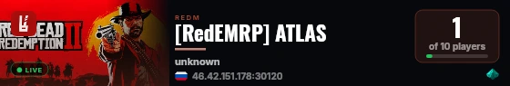 [RedEMRP] ATLAS live status badge