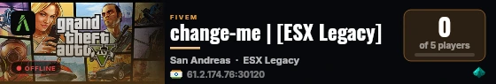 change-me | [ESX Legacy] live status badge