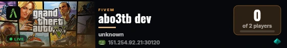 abo3tb dev live status badge
