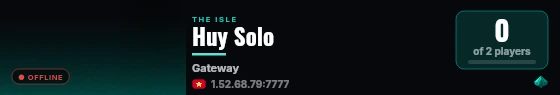 Huy Solo live status badge
