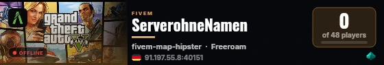 ServerohneNamen live status badge