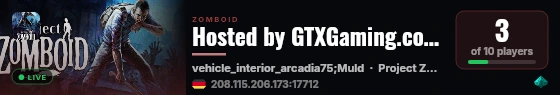 Hosted by GTXGaming.co.uk live status badge