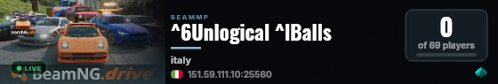 ^6Unlogical ^lBalls live status badge