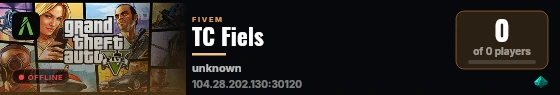 TC Fiels live status badge
