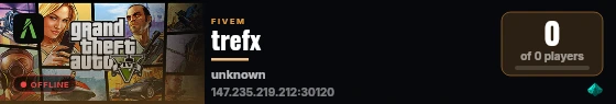trefx live status badge