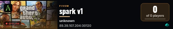 spark v1 live status badge