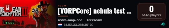 [VORPCore] nebula test server live status badge