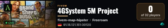 4GSystem 5M Project live status badge