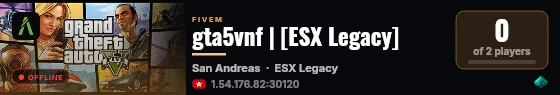 gta5vnf | [ESX Legacy] live status badge