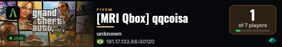[MRI Qbox] qqcoisa live status badge