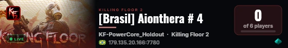 [Brasil] Aionthera # 4 live status badge