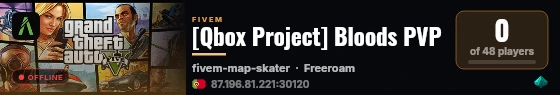 [Qbox Project] Bloods PVP live status badge