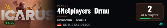4Netplayers  Drmu live status badge