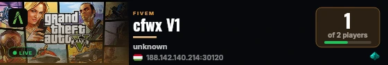 RP live status badge