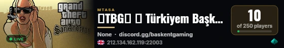 【TBG】 ★ Türkiyem Başkent Gaming ★ Askeri Ve Polisiye Roleplay Sunucusu live status badge