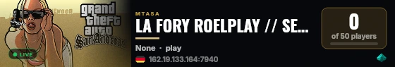 LA FORY ROELPLAY // SEMI ROLL // DOMINICANO // LATINO live status badge