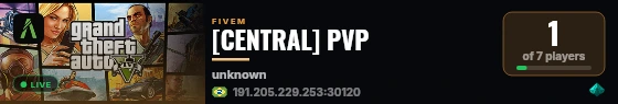[CENTRAL] PVP live status badge