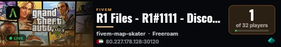 R1 Files - R1#1111 - Discord.gg/R1 live status badge