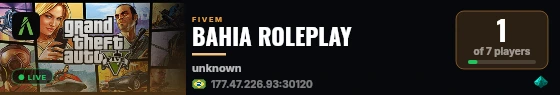 BAHIA ROLEPLAY live status badge