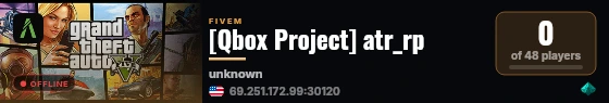 [Qbox Project] atr_rp live status badge