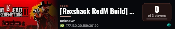 [Rexshack RedM Build] Montana city live status badge