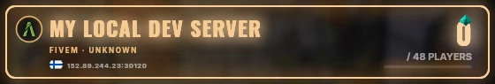 Marquee badge preview