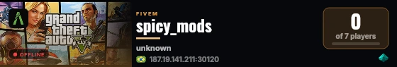 spicy_mods live status badge