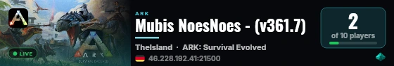Mubis NoesNoes - (v361.7) live status badge