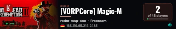 [VORPCore] Magic-M live status badge