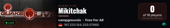 Mikitchak live status badge