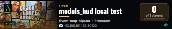 moduls_hud local test live status badge