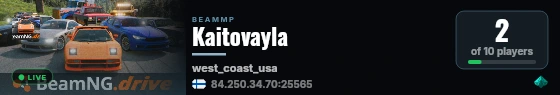 Kaitovayla live status badge