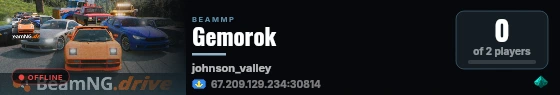 Gemorok live status badge