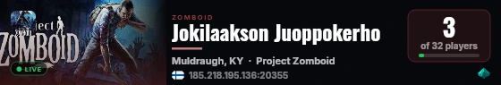 Jokilaakson Juoppokerho live status badge