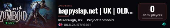 happyslap.net | UK | OLDEST SERIOUS RP SERVER - WHITELIST - REA live status badge