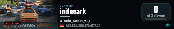 inifneark live status badge