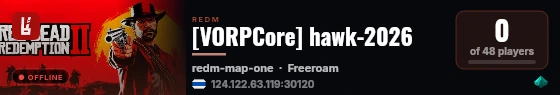 [VORPCore] hawk-2026 live status badge