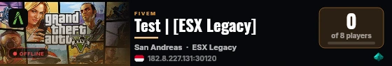 Test | [ESX Legacy] live status badge