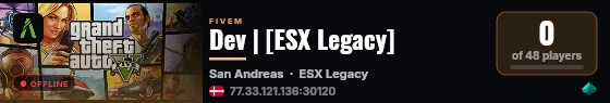 Dev | [ESX Legacy] live status badge