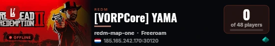 [VORPCore] YAMA live status badge