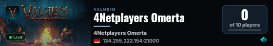 4Netplayers Omerta live status badge