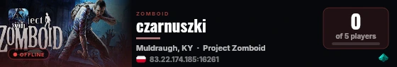 czarnuszki live status badge