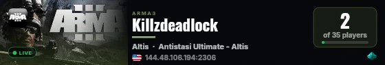 Killzdeadlock live status badge
