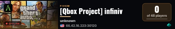 [Qbox Project] infiniv live status badge