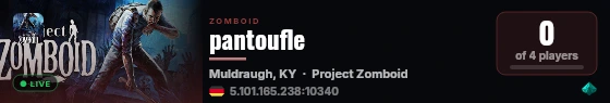 pantoufle live status badge