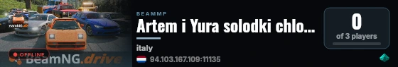 Artem i Yura solodki chlopchyky live status badge
